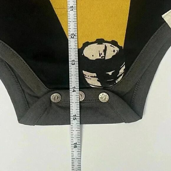 NWT Mini Shatsu Super Camper Bodysuit Baby Boy 6M Hipster Colorblock Bear Bandit - Picture 11 of 12